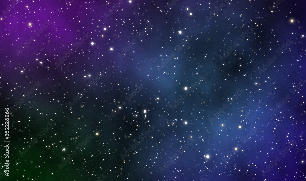 Spacescape illustration graphic design background Spacescape illustration graphic design background