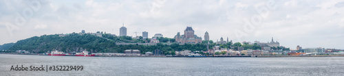 Wide Panorama of Quebec City