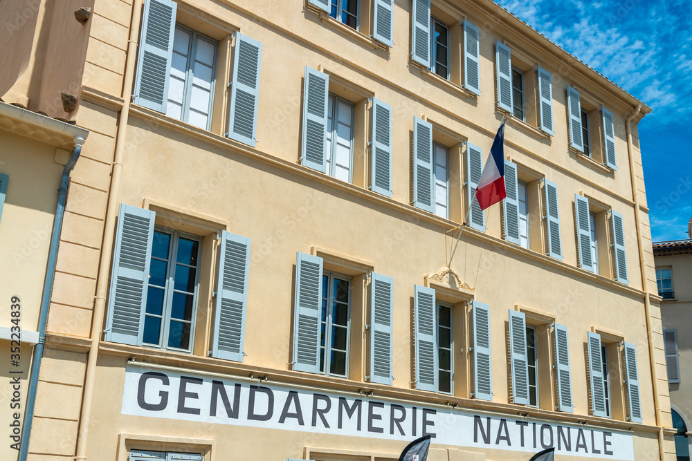 Fototapeta premium Museum of the gendarmerie in Saint-Tropez