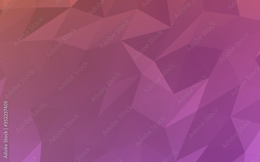 Abstract triangle geometrical pink background. Geometric origami style with gradient. 3D illustration Abstract triangle geometrical pink background. Geometric origami style with gradient. 3D illustration