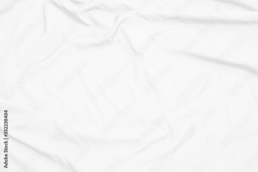 Abstract Background on isolated. Abstract white waves. Wave from Curtain. White wave background.