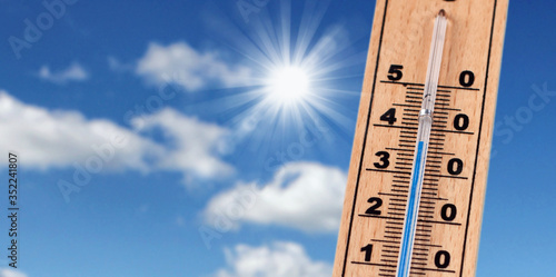 Foto Sommerhitze und Trockenheit