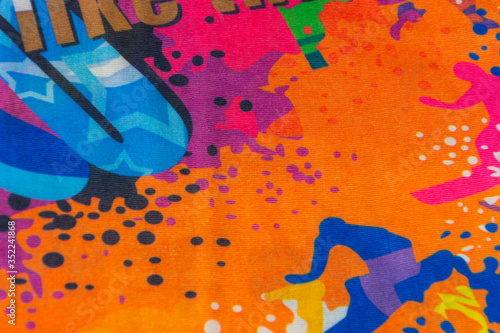Obraz na płótnie Colored texture for graphic resources. w salonie
