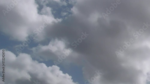 stormy type clouds and sky time-lapse in 4k 