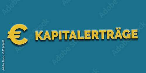 Kapitalerträge photo