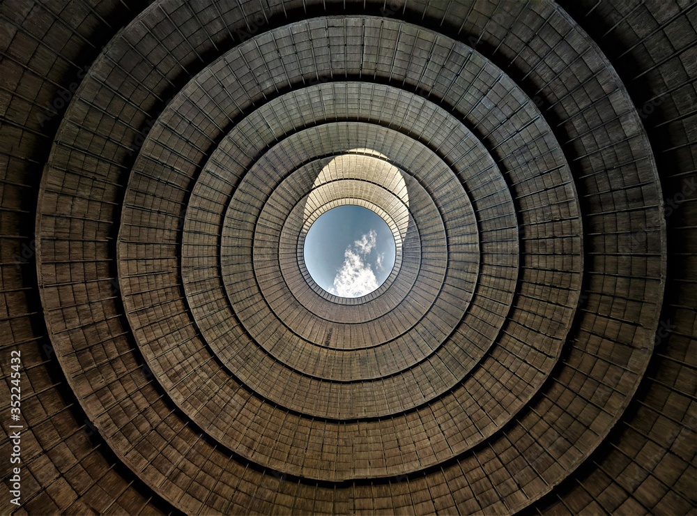 Naklejka premium Kühlturm