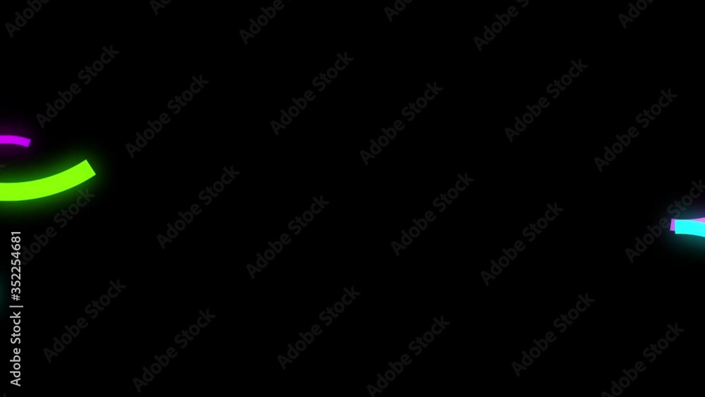 Abstract Neon bright lens flare colored on black background. Laser show colorful design for banners advertising technologies Abstract Neon bright lens flare colored on black background. Laser show colorful design for banners advertising technologies