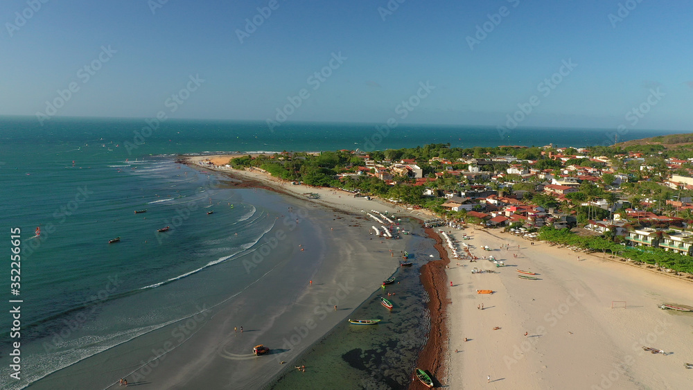 Jericoacoara .Route of emotions in the northeast of Brazil