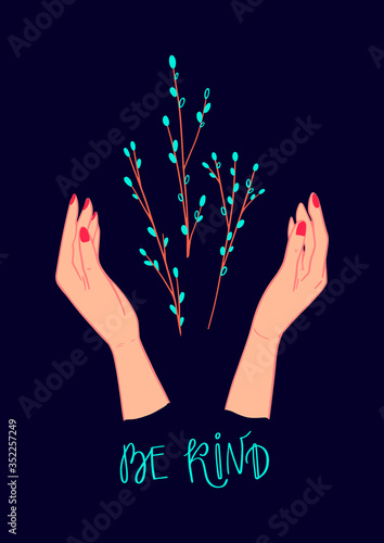 Hands and Be Kind Poster-02