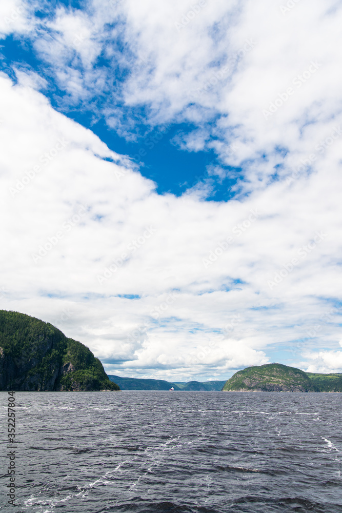 Fjord Saguenay, Canada, Québec