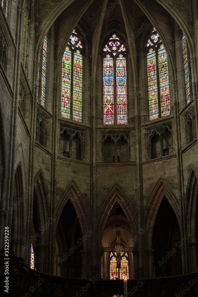 Intérieur Cathédrale SaintAndré de Bordeaux
