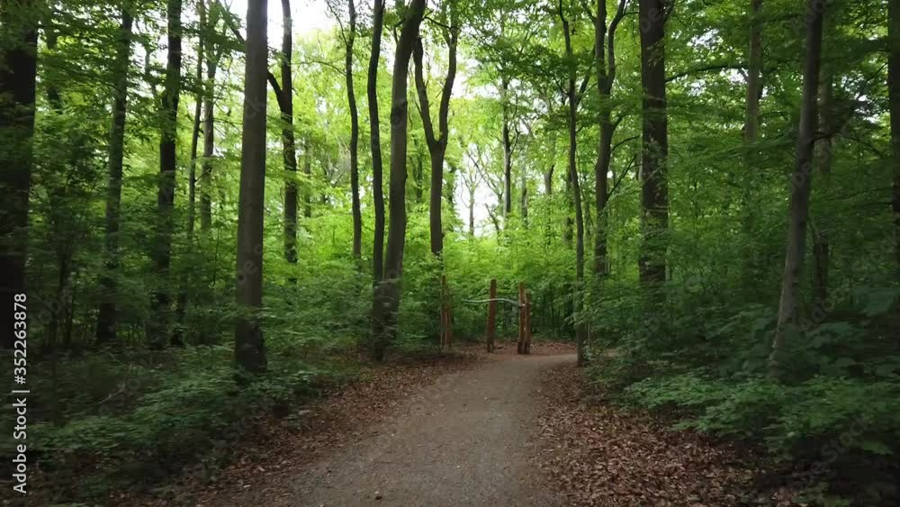 Natural view in Europe with green nature and sunny day Natural view in Europe with green nature and sunny day