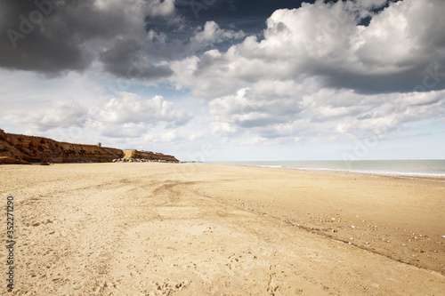 Happisburgh sandy beach