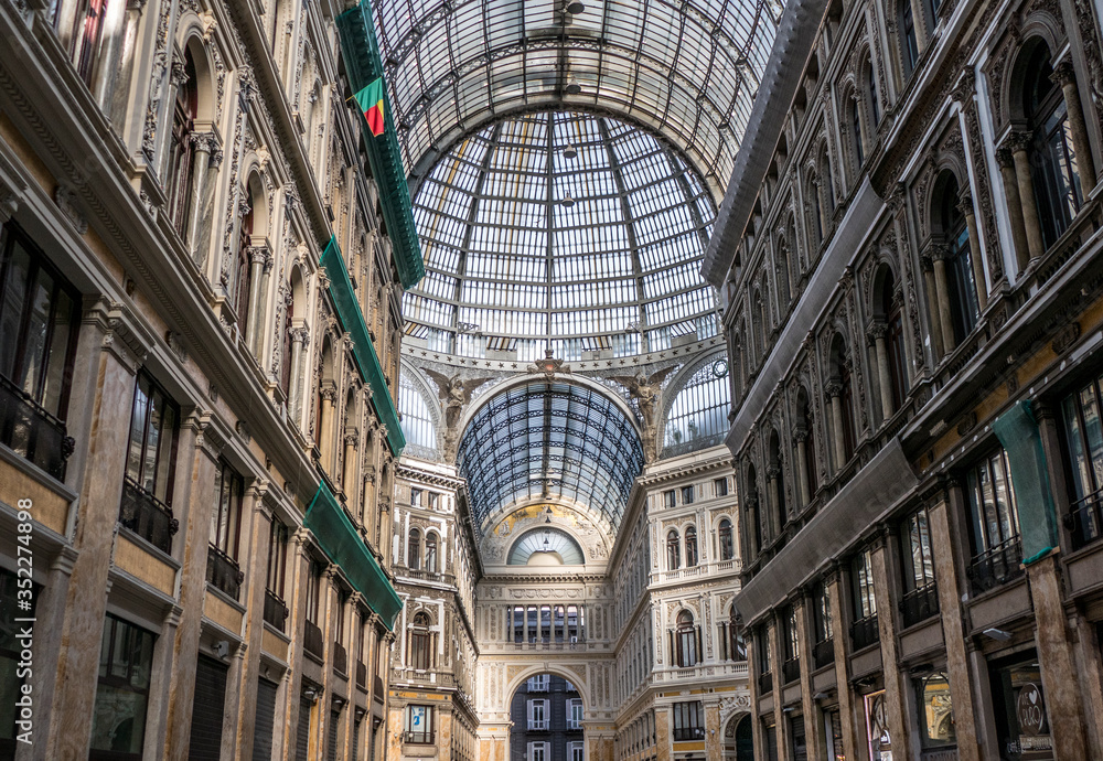 Gallery Umberto the first in Napoli