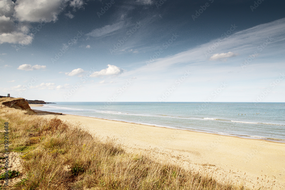 Happisburgh sandy beach