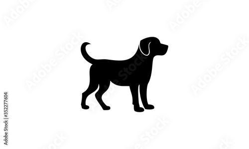 dog, animal, pet, black, puppy, cat, white, silhouette, mammal, cute, canine, illustration, labrador, art, pets, animals, breed, vector, retriever, friend