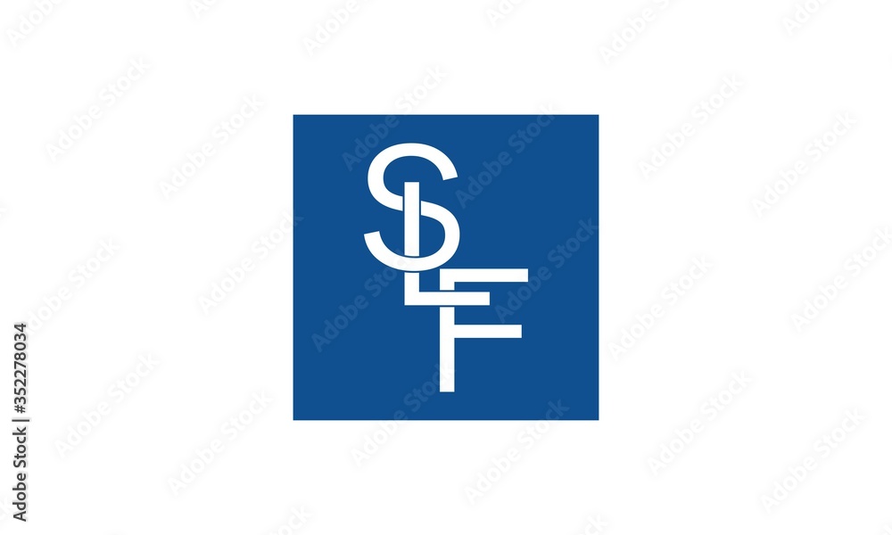 slf logo, sign, s, l, f, blue slf logo, sign, s, l, f, blue