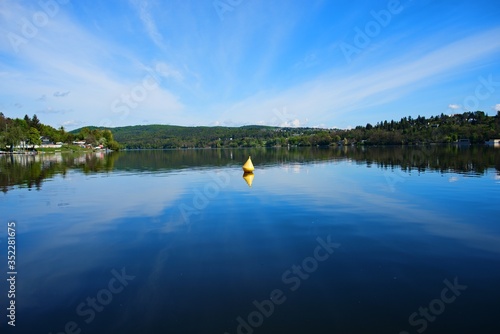 reservoir in the summer