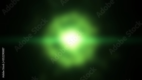 Abstract blurred bulbs lights background