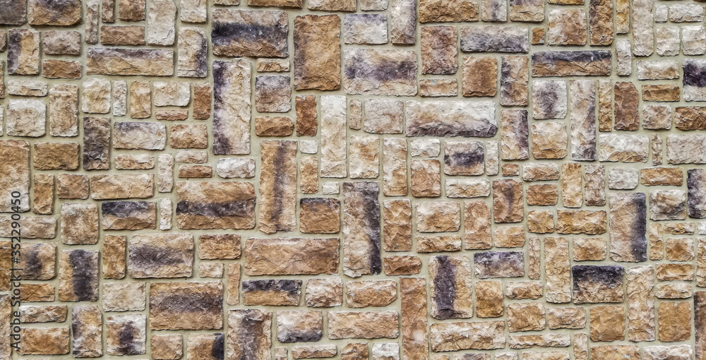 old rock stone wall texture background