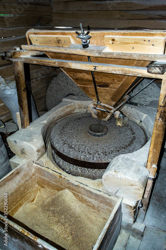 Watermill from Rudaria -Eftimie Murgu - village from Romania. photo