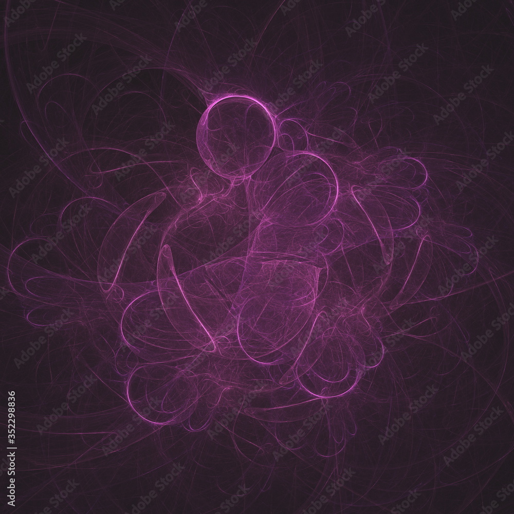 Abstract fractal art background in illustration space geometry. Colorful psychedelic background. Consists of fractal texture and is suitable for use in projects on imagination, creativity and design Abstract fractal art background in illustration space geometry. Colorful psychedelic background. Consists of fractal texture and is suitable for use in projects on imagination, creativity and design