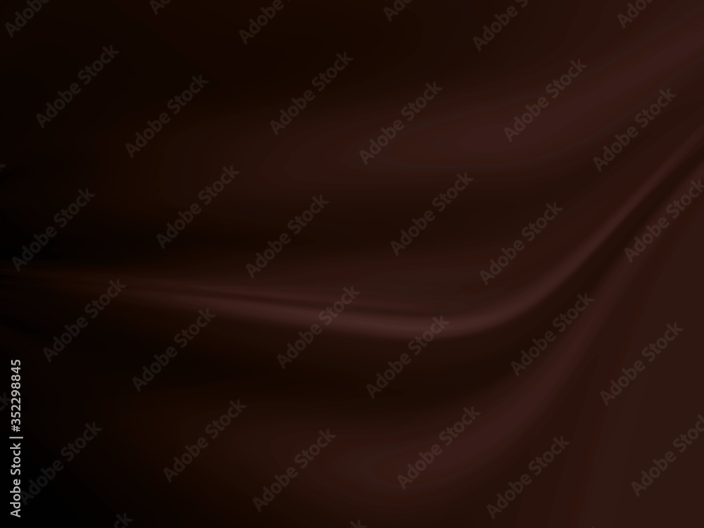 Dark chocolate background.Chocolate wave background. Flowing smooth satin texture, dark brown creamy chocolate pattern.Gradient banner design.Business card template.. Dark chocolate background.Chocolate wave background. Flowing smooth satin texture, dark brown creamy chocolate pattern.Gradient banner design.Business card template..