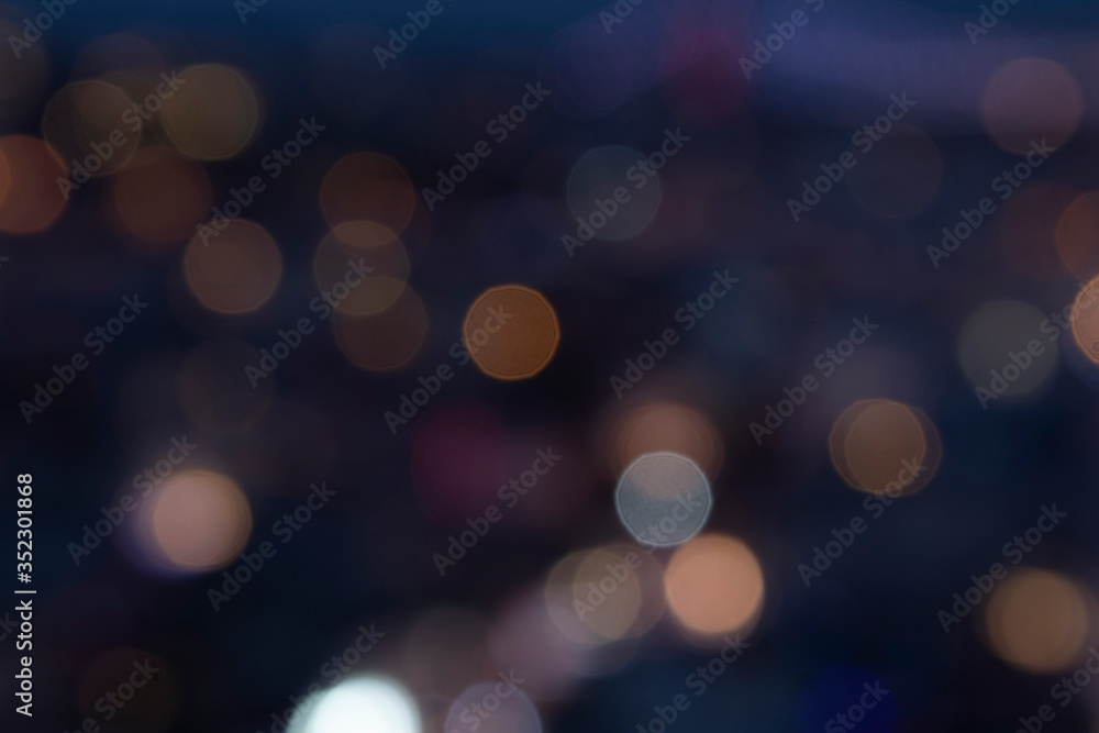 Bokeh background, abstract texture, night cityscape Bokeh background, abstract texture, night cityscape
