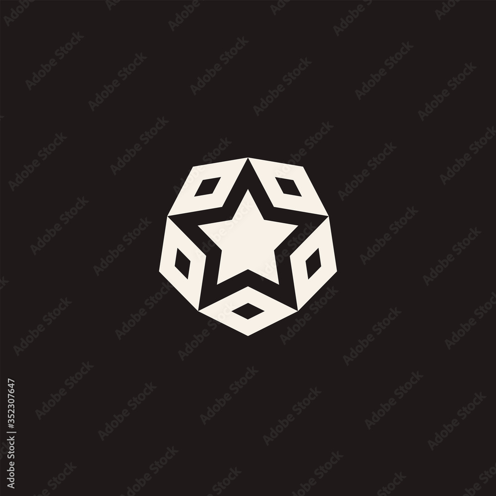Star logo element vector emblem modern design Star logo element vector emblem modern design
