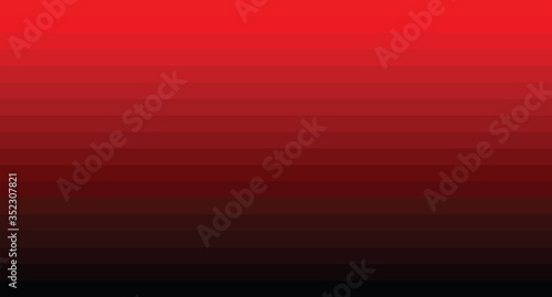 Red color palette vector illustration