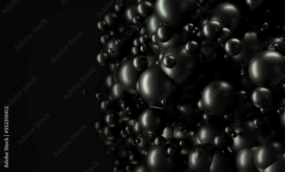Abstract 3d background made of bubbles Abstract 3d background made of bubbles