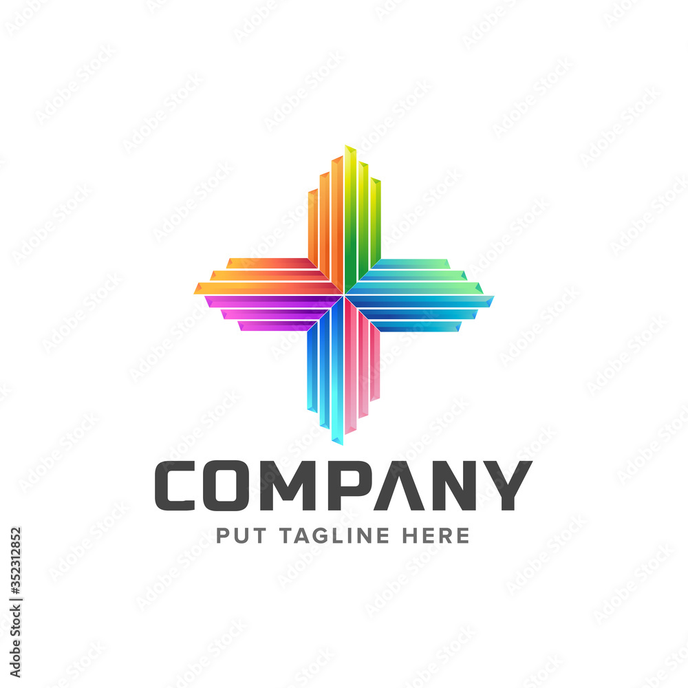 real estate tower building logo template for company real estate tower building logo template for company
