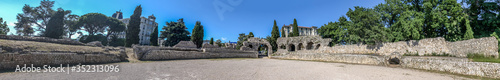 Panorama 180° des arènes de Cimiez à Nice