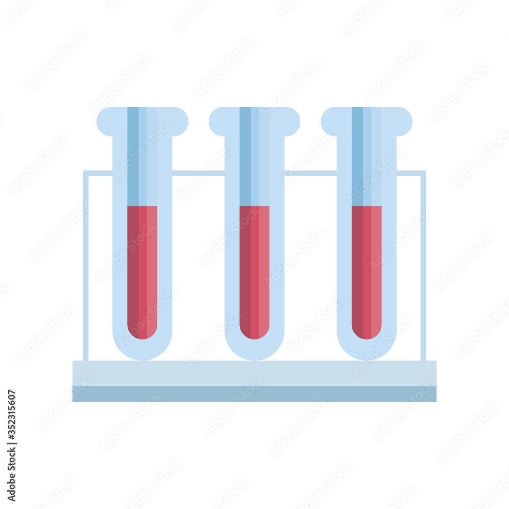 tubes test with bubbles icon vector illustration design tubes test with bubbles icon vector illustration design