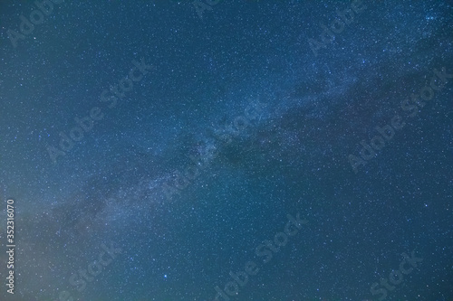 night starry sky with milky way, night natural background
