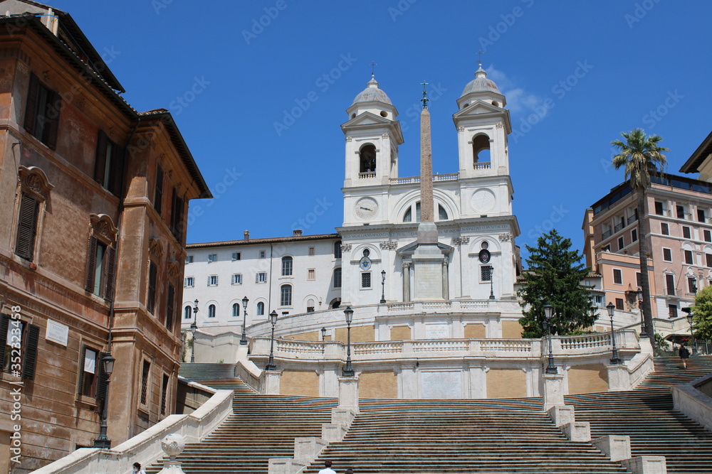 famous spanish steps in rome italy spanish steps are famous tourist destination in italy