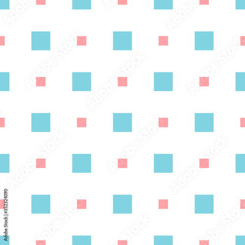 Abstract geometric pattern with small squares. Design element for web banners, posters, cards, wallpapers, backdrops, panels Vector illustration © lunarts_studio