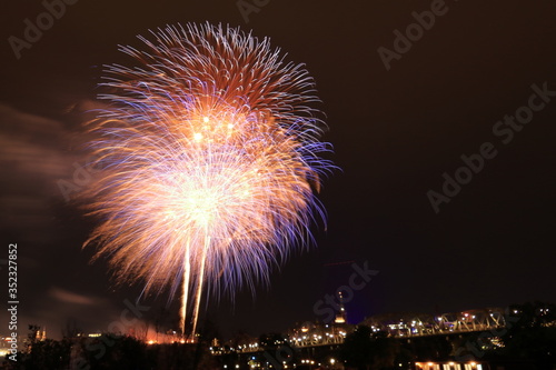 fireworks over the city © patrick