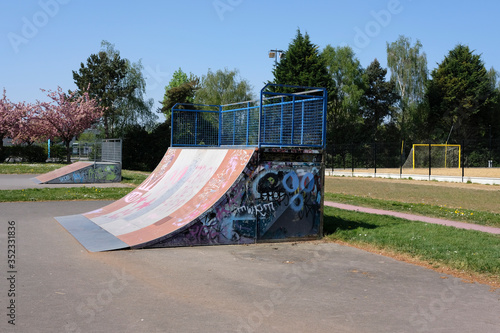 piste de skateboard photo