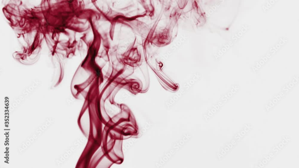 Abstract backdrop with stains of red incense smoke Abstract backdrop with stains of red incense smoke