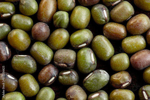 close up of green beans