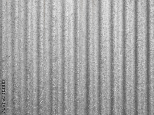 grey corrugated steel texture background