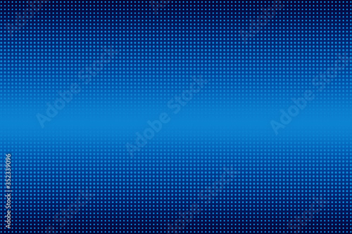 Halftone gradient pattern vector illustration. Blue dotted halftone texture.