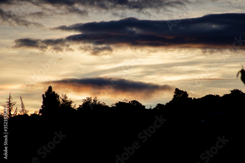 sunset in the mountains © daniel