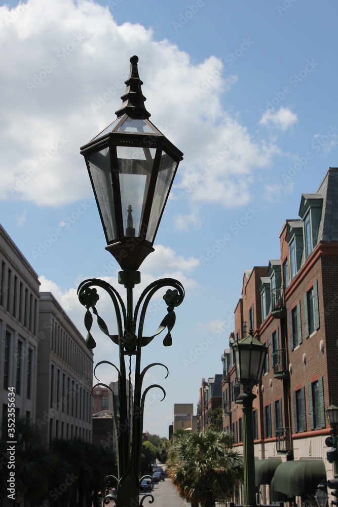 old street lamp