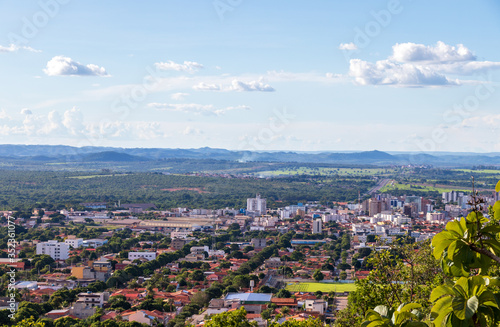 Vista parcial da cidade de Unaí, Minas Gerais, Brasil.