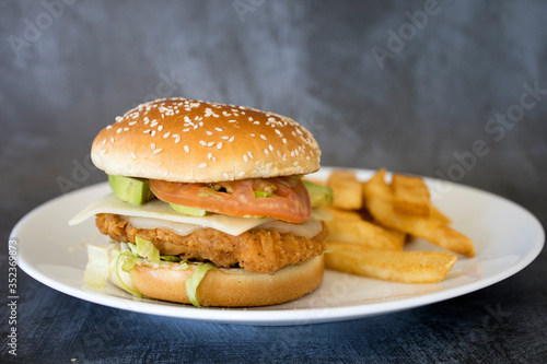 Crispy Chicken Avocado Sand...