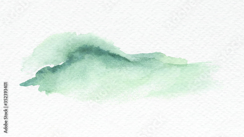 Abstract watercolor splash vector