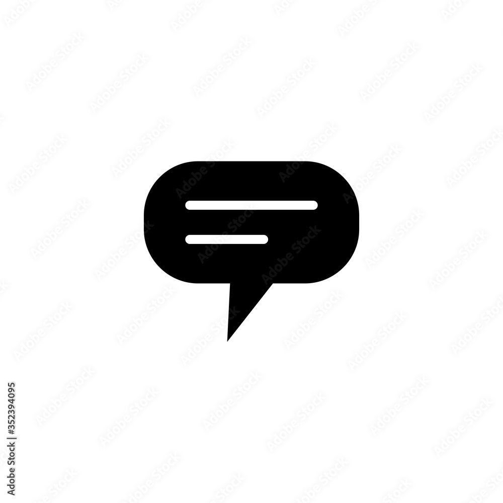 Chat icon design vector illustration Chat icon design vector illustration