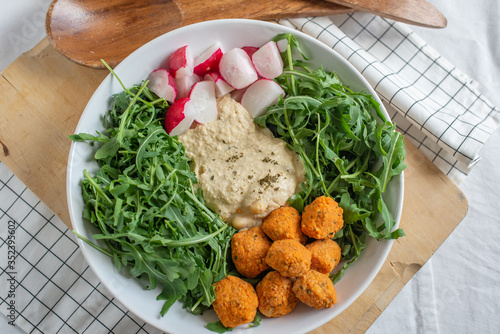 egan lunch bowl, balanced healthy eating buddha bowl photo